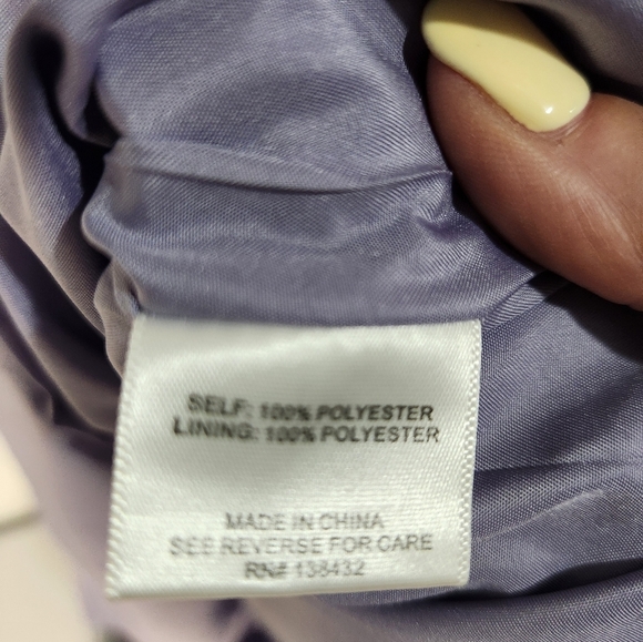 NWOT, Modcloth Purple Sleeveless Dress, Size Medium - Picture 3 of 7